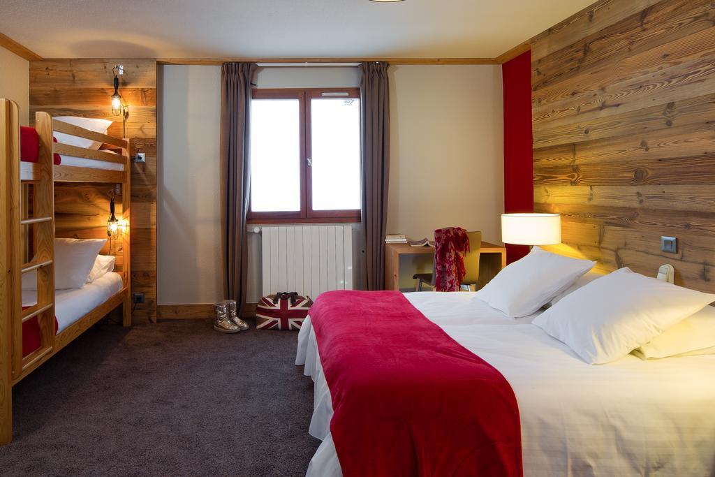 Hillary Hotel Les Menuires Kamer foto